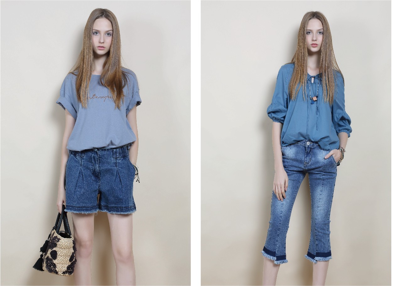 wbwq碧可女装2017新品|梵高的星空蓝第二页_服装招商图片