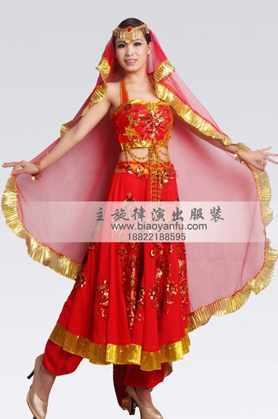主旋律品牌印度舞蹈服裝出租供應