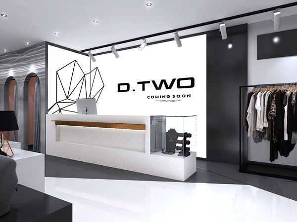 DTWO女裝店鋪形象圖品牌旗艦店店面