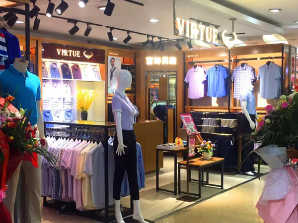 富绅男装店铺图品牌旗舰店店面