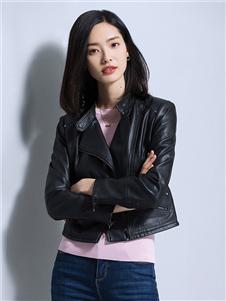优衣美女装优衣美女装2020秋冬装皮衣