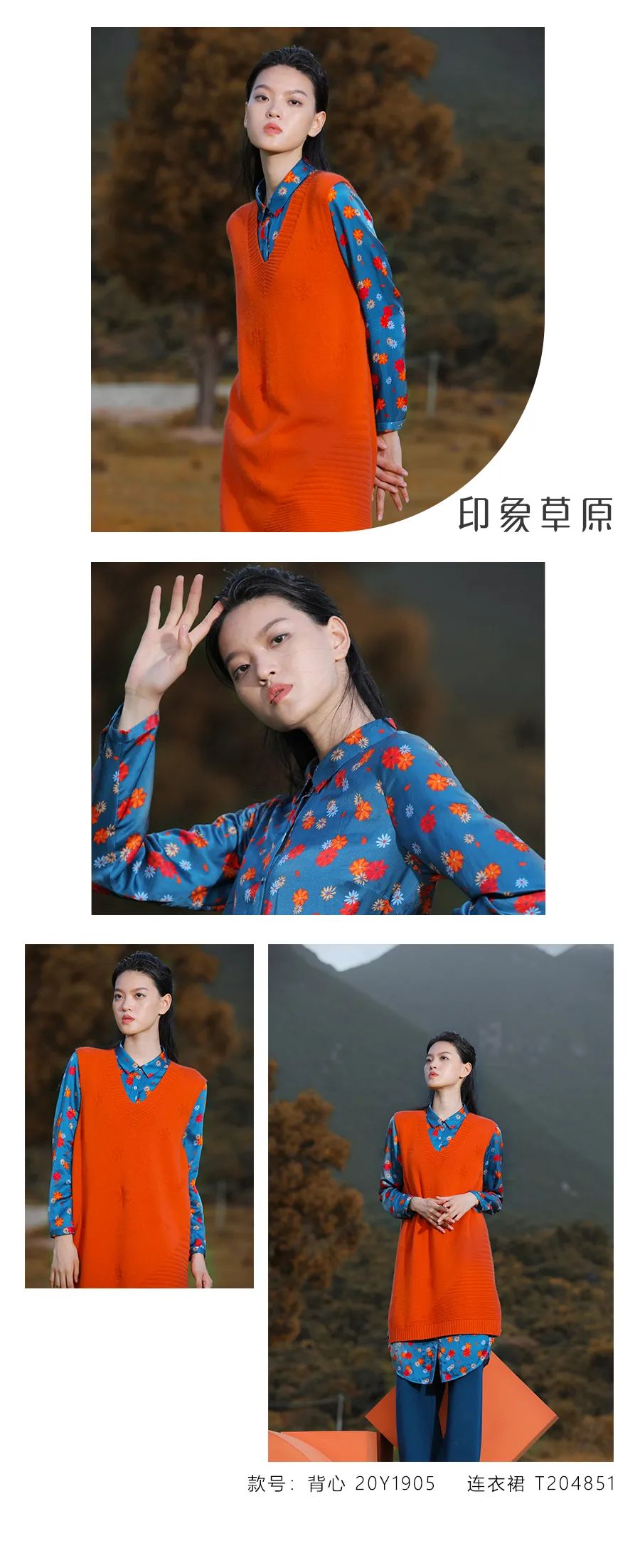 印象草原| 今年爆火的橙色系美到藏不住了!