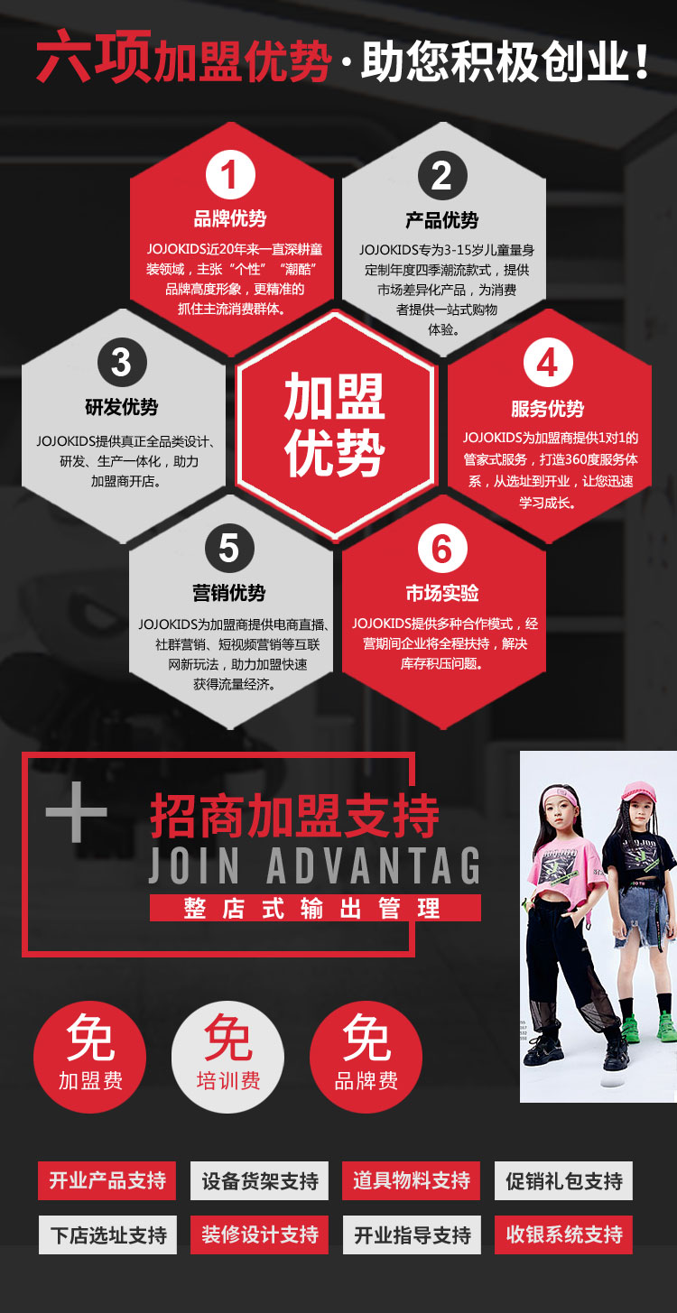 JOJO加盟优势